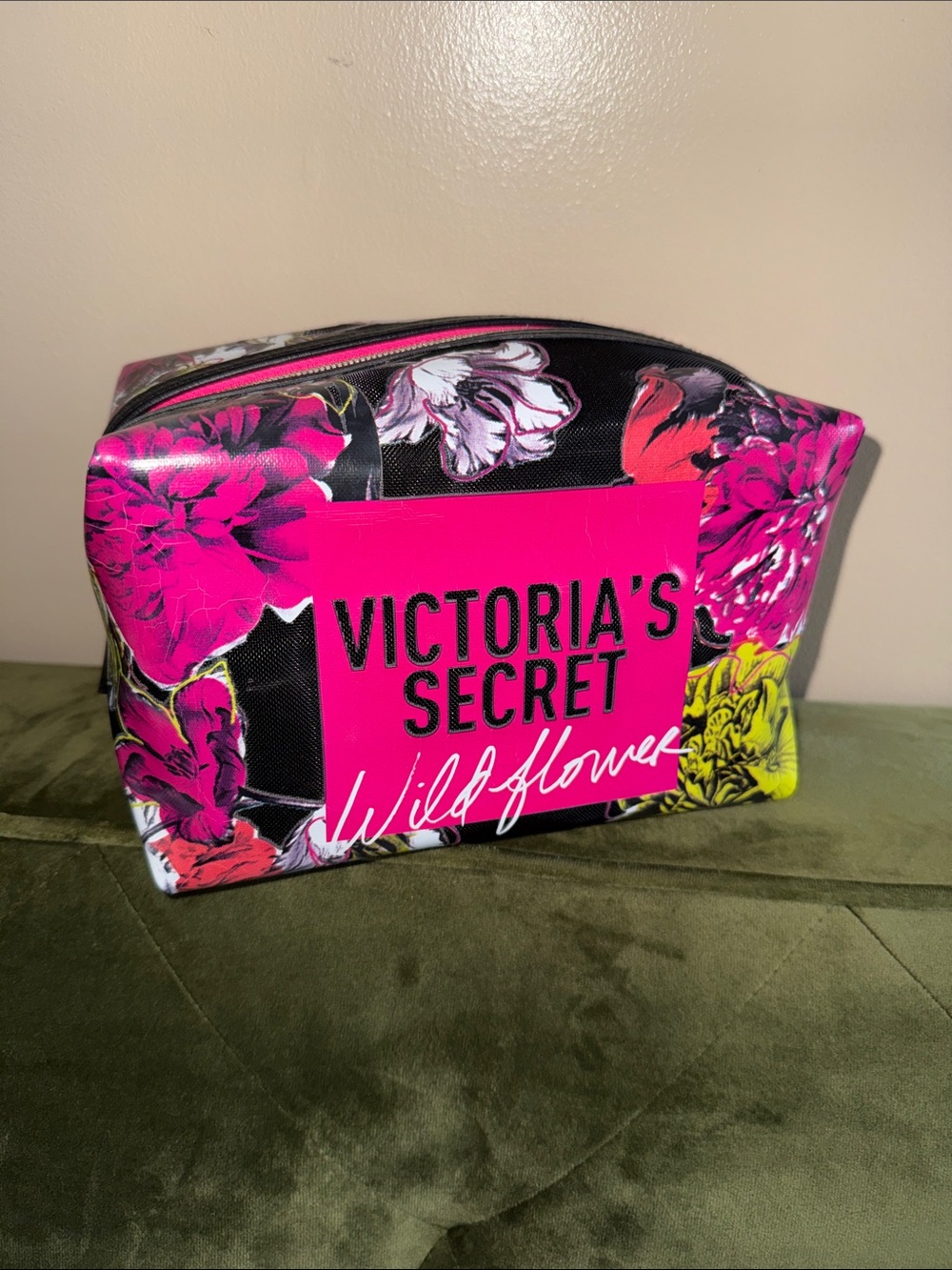 Victoria's Secret Wildflower Cosmetic Bag